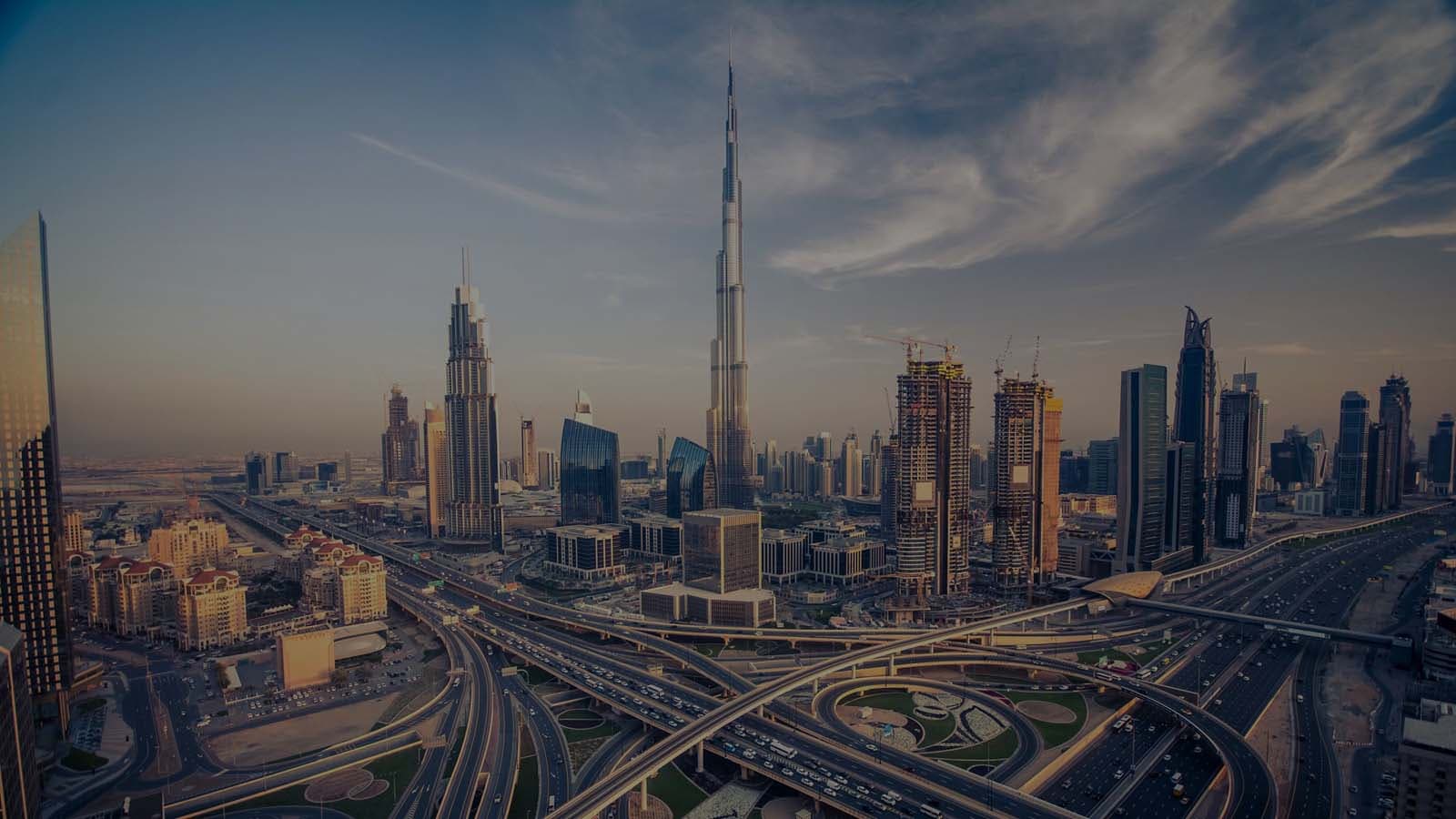 Dubai skyline — Legato8 Dubai office location